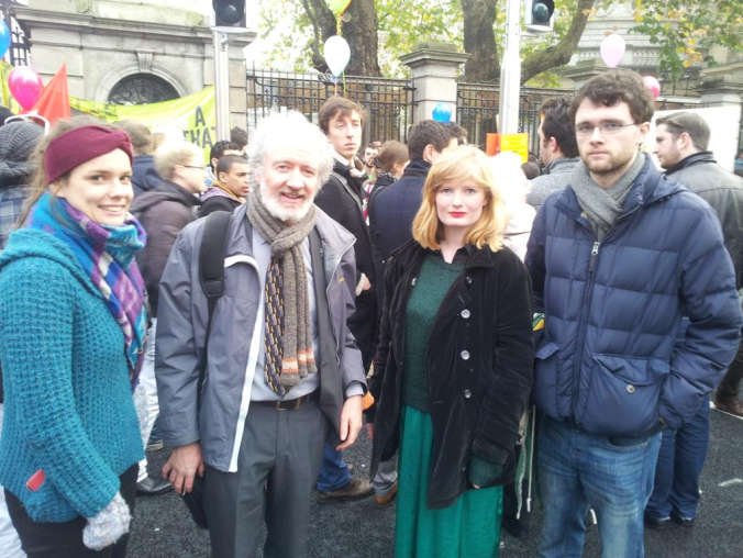 Young Greens with Cllr. Malcolm Noonan